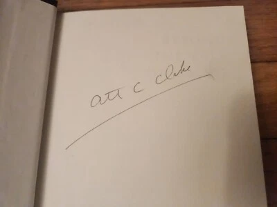Arthur Clarke SIGNED Beyond The Fall of Night 1990 Hardcover COA - Image 1 of 4
