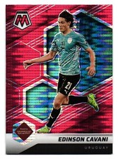 2021-22 Mosaic FIFA Road to World Cup Red Pulsar #121 EDINSON CAVANI - URUGUAY