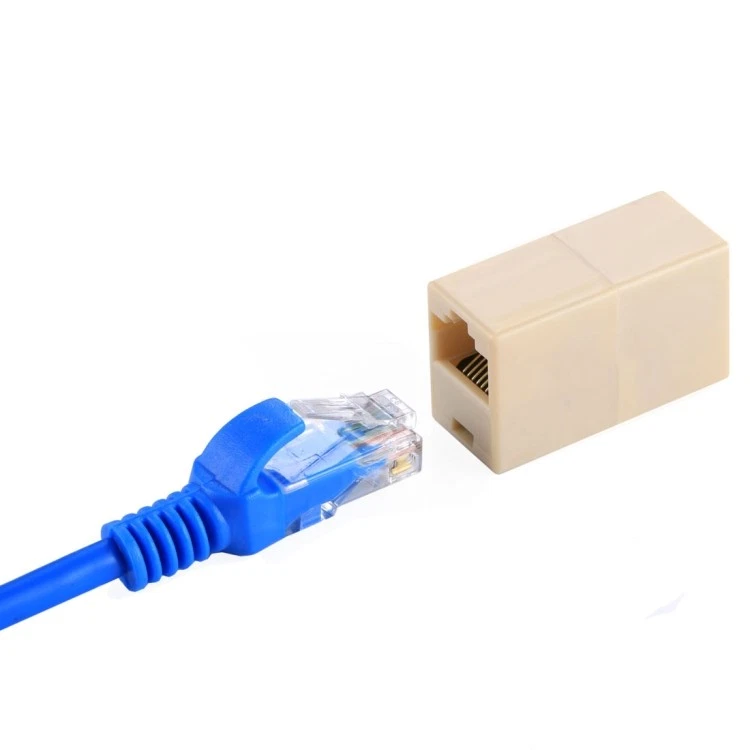 ★ ADATTATORE ACCOPPIATORE ATTACCO RJ45 PROLUNGA CAVO DI RETE LAN ETHERNET RJ 45  - Immagine 1 di 4