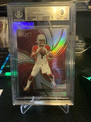 2019 Select Silver Prizm Phenomenon Kyler Murray Cardinals RC Rookie BGS 9 📈 - Image 1 of 2