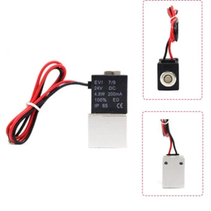 #24V Electric Solenoid Air Valve DC 1/8" 2Way Normally Closed Pneumatic Aluminum - Picture 1 of 9