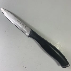 J.A. Henckels Utility Knife 13570-100 Serrated 4” Blade Silver Cap - Picture 1 of 10