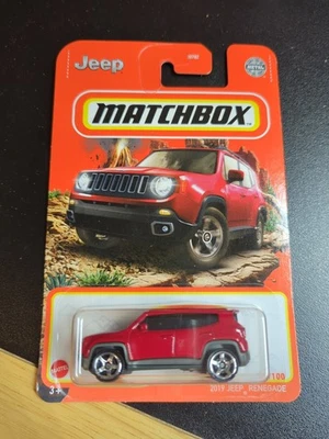 2020 MATCHBOX 2019 JEEP RENEGADE RED 26/100 - Image 1 of 2