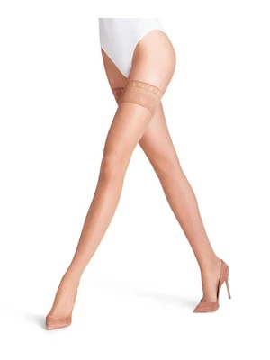 Banda de encaje Falke Powder/Champ Lunelle Stay Ups aspecto pavo real Foto 1 de 4