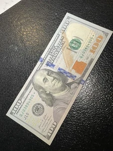 2021 One Hundred Dollar Federal Reserve Note Uncirculated Condition - Picture 1 of 2