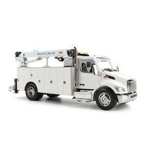 Grúa automática DM 1/50 Peterbilt modelo 536 con Miller EnPak Diecast modelo 71214 - Imagen 1 de 7