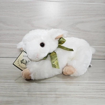 Harrods Knightsbridge Peluche Cordero Oveja Peluche Animal Juguete Reino Nuevo con Etiquetas Colocado Foto 1 de 4