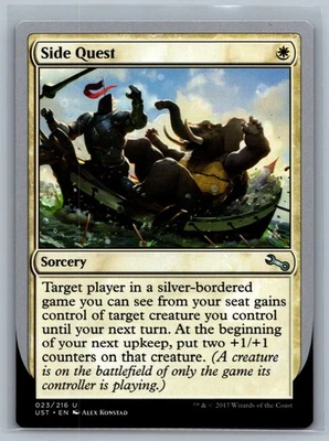 Magic The Gathering Unstable Side Quest #023/216 MTG TCG CCG - Image 1 of 2