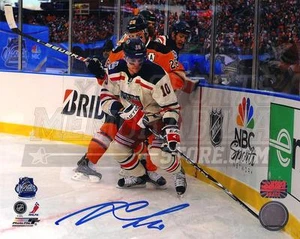 Marian Gaborik New York Rangers Signed Autograph 2012 Winter Classic Action 8x10 - Picture 1 of 1