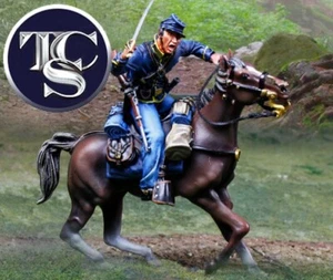 UNION CAVALRY SPIELZEUG SOLDAT DIE SAMMLER SCHAUFENSTER CS01063 - Bild 1 von 2