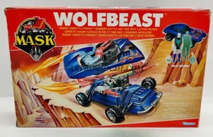 MASK M.A.S.K KENNER WOLFBEAST & MILES MAYHEM VINTAGE 1985 COMPLETO - Picture 1 of 16