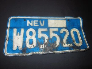 Camión vintage NEVADA MATRÍCULA azul WASHOE COUNTY W85520 - Imagen 1 de 8