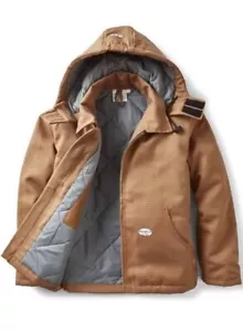 Rasco FR brown Hooded Coat 3XL - Picture 1 of 2
