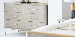 Moderne Holz Kommode Sideboard Kommoden Low Boards Wohnzimmerschrank Echtholz - Bild 1 von 4
