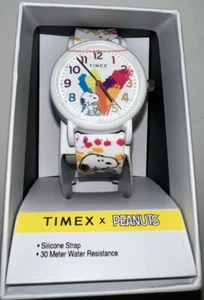 Timex X Peanuts Unisex Weekender Snoopy Color Rush 36mm Uhr Neu - Bild 1 von 4