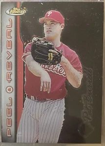 1999 Topps Finest Pat Burrell Rookie RC Peel and Reveal Sparkels #PR20 Un-Peeled - Picture 1 of 2