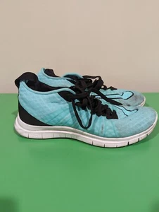 Nike Free 3.0 Hypervenom 2 Running Shoes 747139-300 Mens Sz 8.5 Hyper Turquoise - Picture 1 of 8