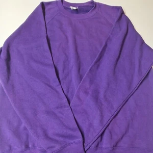 Fruit Of The Loom Para Hombres Grande Clásica Lisa Sudadera Jersey Suéter Púrpura (L) - Imagen 1 de 7