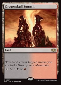 *MtG: DRAGONSKULL SUMMIT - Commander Tarkir: Dragonstorm Rare - magicman* - Bild 1 von 1