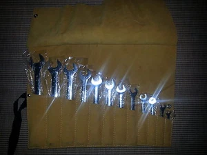 ZOLL 1/4" - 15/16" 12 TLG WERKZEUG SET GABELSCHLÜSSEL/MAULRINGSCHLÜSSEL - Bild 1 von 3