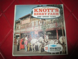 Vintage SET of 3 KNOTT'S BERRY FARM VIEW-MASTER Reel SET -1970's - Picture 1 of 2