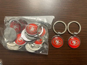 san francisco 49ers keychain - Picture 1 of 1