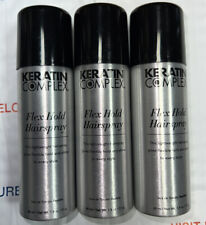Keratin Complex Flex Hold Hairspray 1.8 oz / 51g **3-Pack** NEW