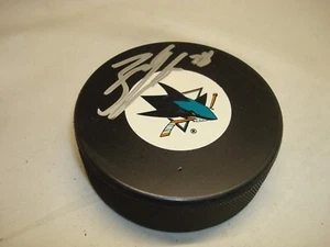 Bracken Kearns Signed San Jose Sharks Hockey Puck Autographed 1B - Picture 1 of 2
