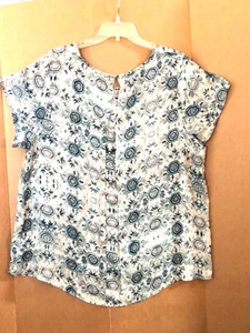 Damen elegante Tunika Top Bluse Gr. 22 24 3X Plus - Bild 1 von 3