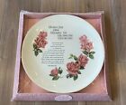 Vintage HELEN STEINER RICE Keepsake Autograph Series Plate 10&quot; x 10&quot;Made In USA