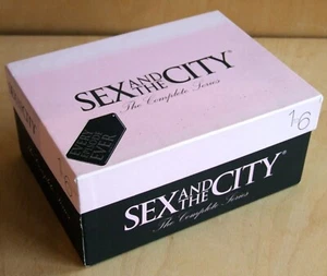 Sex and the City The Complete Series Seasons 1-6 DVD Region 2 Box Set Shoebox - Imagen 1 de 10