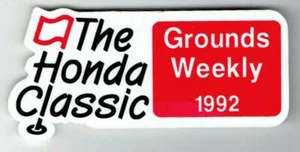 THE HONDA CLASSIC Golf Tourney ~ Insignia 1992 ~ Corey Pavin gana - Imagen 1 de 1