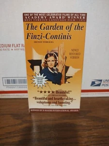 The Garden of the Finzi-Continis (VHS, 1997, Subtitled English Original Italian) - Picture 1 of 3