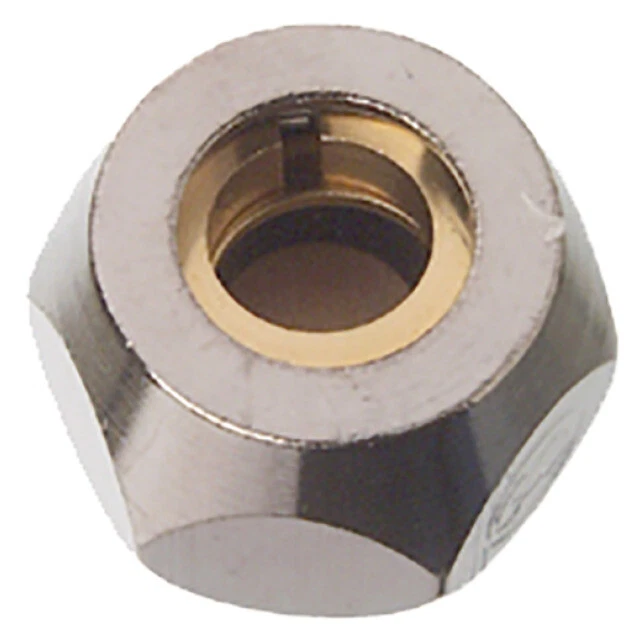 1 Stück quetschverschraubung 1/2" x 12  mm Messing verchromt - Bild 1 von 1