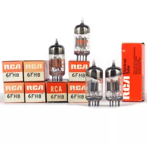 ONE 6FH8 RCA NOS Tube Valve lampada TSF tubo valvola ৄ泵洀 真空管 电彶管 valvola - Foto 1 di 1