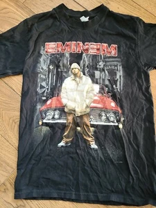 Vintage Eminem 2000 Marshall Mathers Lowrider T Shirt All Sports Single Stitch S - Picture 1 of 8