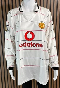 Nike Men's XL White Jersey Manchester United F.C. Ryan Giggs #11 Activewear - Picture 1 of 10