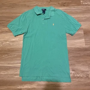 Polo Ralph Lauren Men's Classic Fit Polos Shirts Size XL Green Short Sleeve - Picture 1 of 6