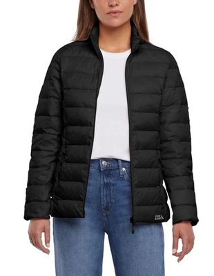 Eddie Bauer Ladies Down Packable Jacket Size Large Black NEW - Image 1 of 4