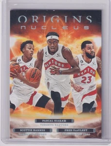 2022-23 Panini Origins Fred VanVleet / Pascal Siakam / Scottie Barnes #4 Nucleus - Picture 1 of 2