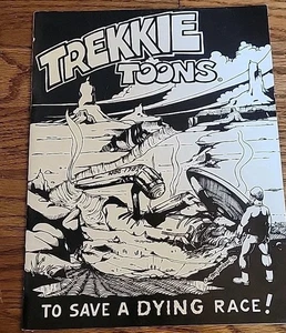 TREKKIE TOONS TO SAVE A DYING RACE Star Trek FANZINE 1976 Terry Lanham Orig Art - Bild 1 von 5