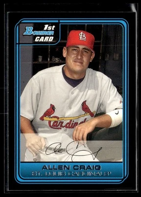 Bowman Draft Picks & Prospects 2006 Allen Craig St. Louis Cardinals #DP36 Foto 1 de 2