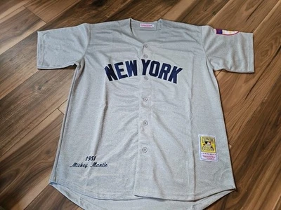 New York Yankees Mickey Mantle Talla Grande...Bonito. Cosido Foto 1 de 4