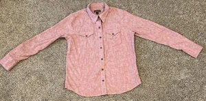 Patagonia Worn Wear camicia western a maniche lunghe rossa piccola - Foto 1 di 18