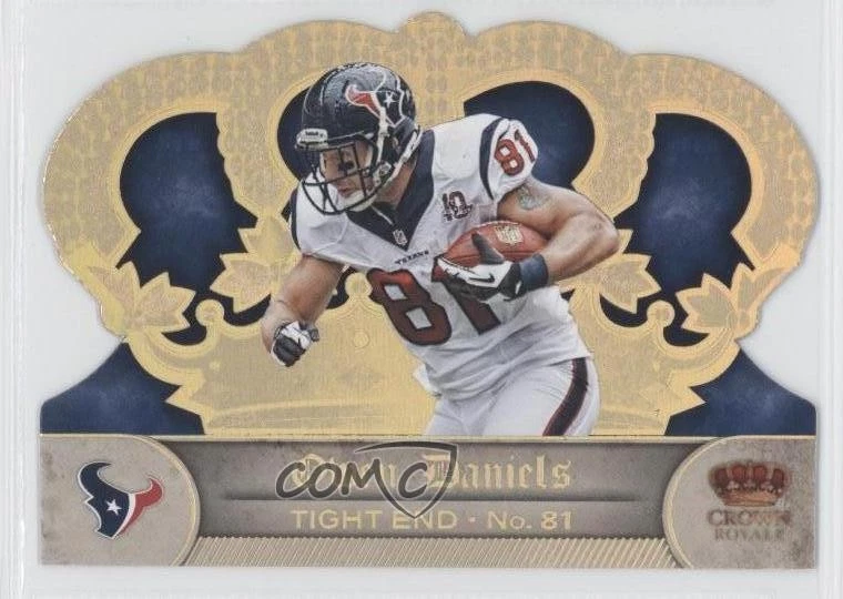 2012 Crown Royale Holo Gold /99 Owen Daniels #27 - Image 1 of 2