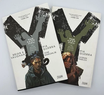 Y The Last Man Deluxe Edition Vol. 1 & 2 (Hardcover) Vertigo / DC Comics - Image 1 of 4