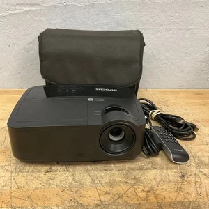 Infocus IN122A Projector HDMI DLP 3-D Ready Tested Working 248 Lamp Hrs - Picture 1 of 6