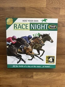 Host Your Own Race Night ~4th Edition DVD Game Horse Racing~ Cheatwell Games - Picture 1 of 3