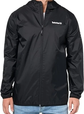 Timberland Men's Wind Resistant Jacket, Black, Large MSRP $120 - Image 1 of 3