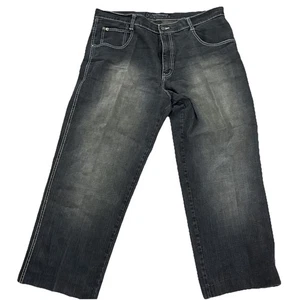 Vaqueros Southpole holgados talla 40 x 29 Y2K Negro Marrón Tab 4180 - Imagen 1 de 5
